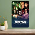 Star Trek Next Generation Metal Poster Sign | Retro Wall Art Metal Wall Sign Axl aluminum sign aluminum 20x30cm