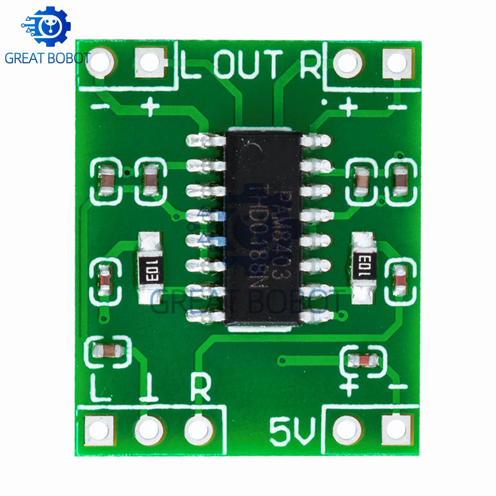 PAM8403 Mini Class D Amplifier Board 2×3W USB Powered 5V Digital Amplifier Board Axl