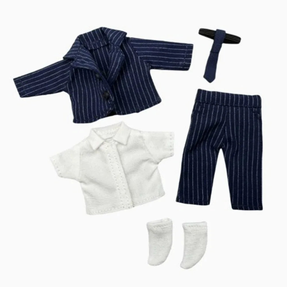 OB11 BJD 1/12 Doll Clothes – Shirt, Vest, Pants, Socks Set Doll Clothing Set Axl 4