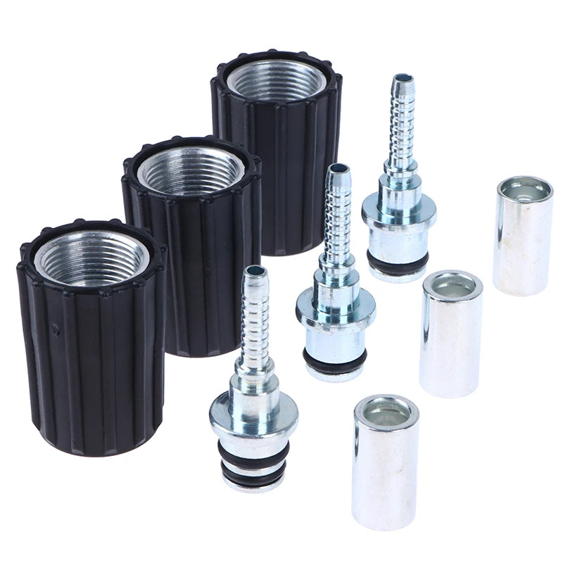 M22 Pressure Washer Hose Fitting D14/D15mm Ring Nut Connector Hose Fitting Connector Axl