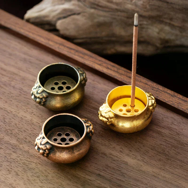 Dragon Turtle Incense Stick Holder – Alloy Lotus Burner Decor Incense Burner Axl