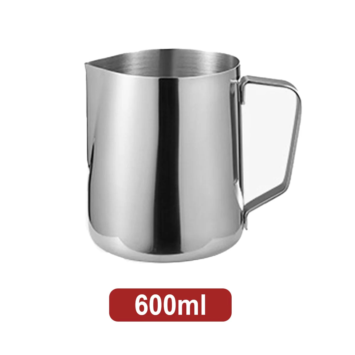 Leeseph Stainless Steel Milk Frothing Pitcher | Latte Art Jug Milk Frothing Pitcher Axl 600ML