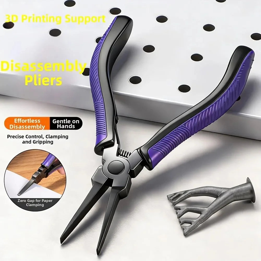 3D Printer Diagonal Pliers – Precision Tip | 1/2/3 PCS Set Diagonal Cutting Pliers Axl 1PCS