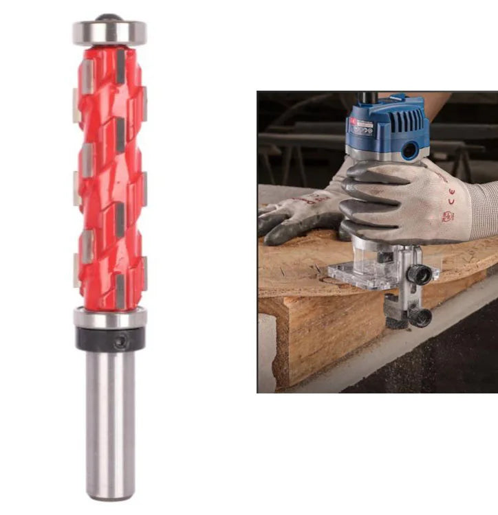 12mm 1/2" Spiral Router Bit with Bearing – Wood Trimming Cutter Spiral Router Bit Axl