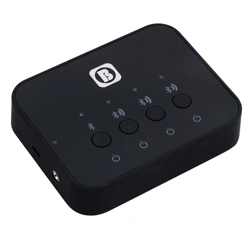 BW107 Bluetooth 4.0 Dual Audio Transmitter Splitter Adapter Bluetooth Audio Transmitter Axl