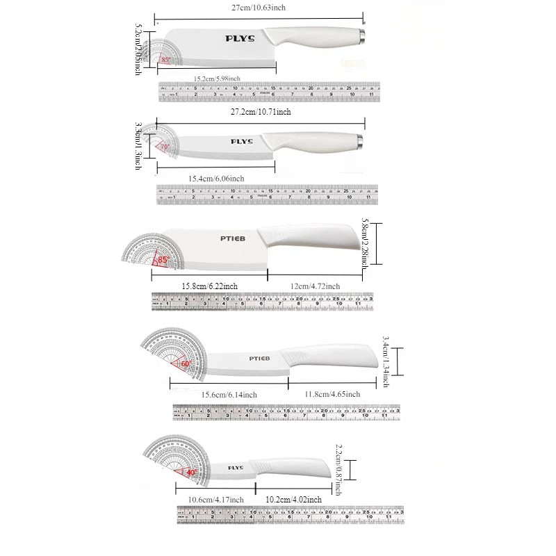 Ceramic Kitchen Knife – Sharp Vegetable & Fruit Blade Ceramic Kitchen Knife Axl