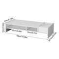3-Tier Monitor Riser & Desk Organizer Shelf | Home Office Desk Organizer Shelf Axl As show