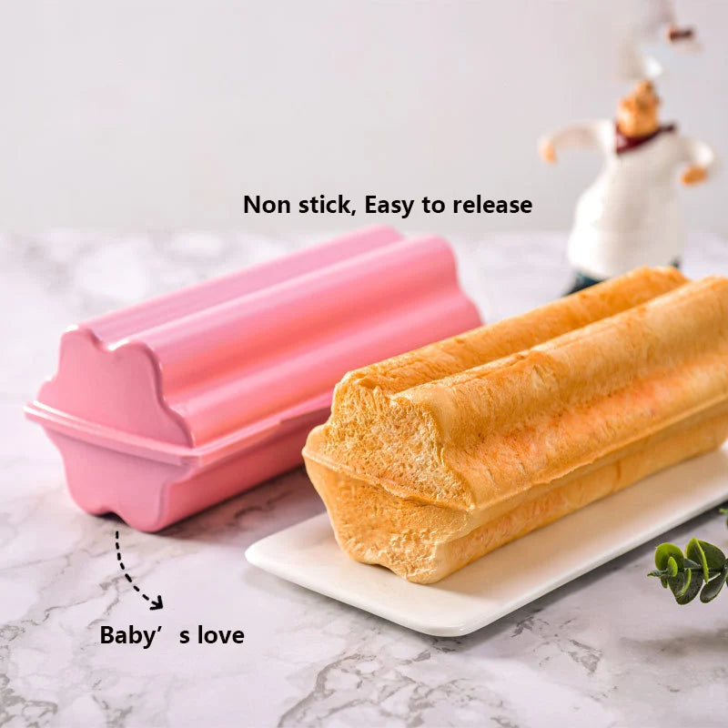 Non-Stick Carbon Steel Bread & Cake Pan | Flower Heart Round Baking Pan Mold Axl