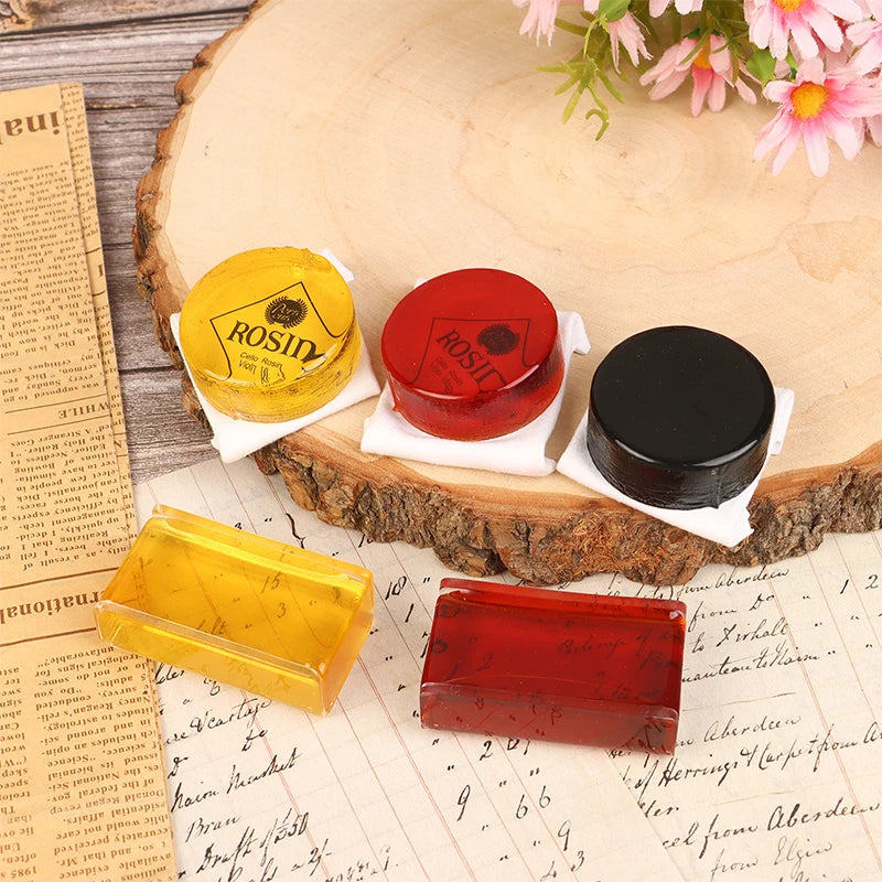 Professional Rosin for Violin, Viola, Cello & Erhu – 3 Colors String Instrument Rosin Axl