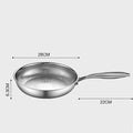 28cm Pure Titanium Nonstick Frying Pan – Hammered Skillet Titanium Frying Pan Axl 28cm Pan