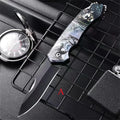Folding Paring Knife – Stainless Steel Pocket Utility Knife Folding Pocket Knife Axl Knife-Eagle-A