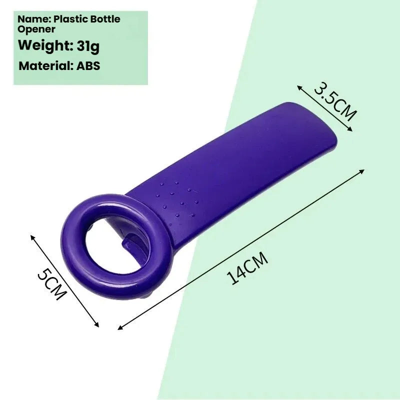Multifunction Bottle & Can Opener – Non-Slip Manual Tool Bottle Opener Axl PURPLE