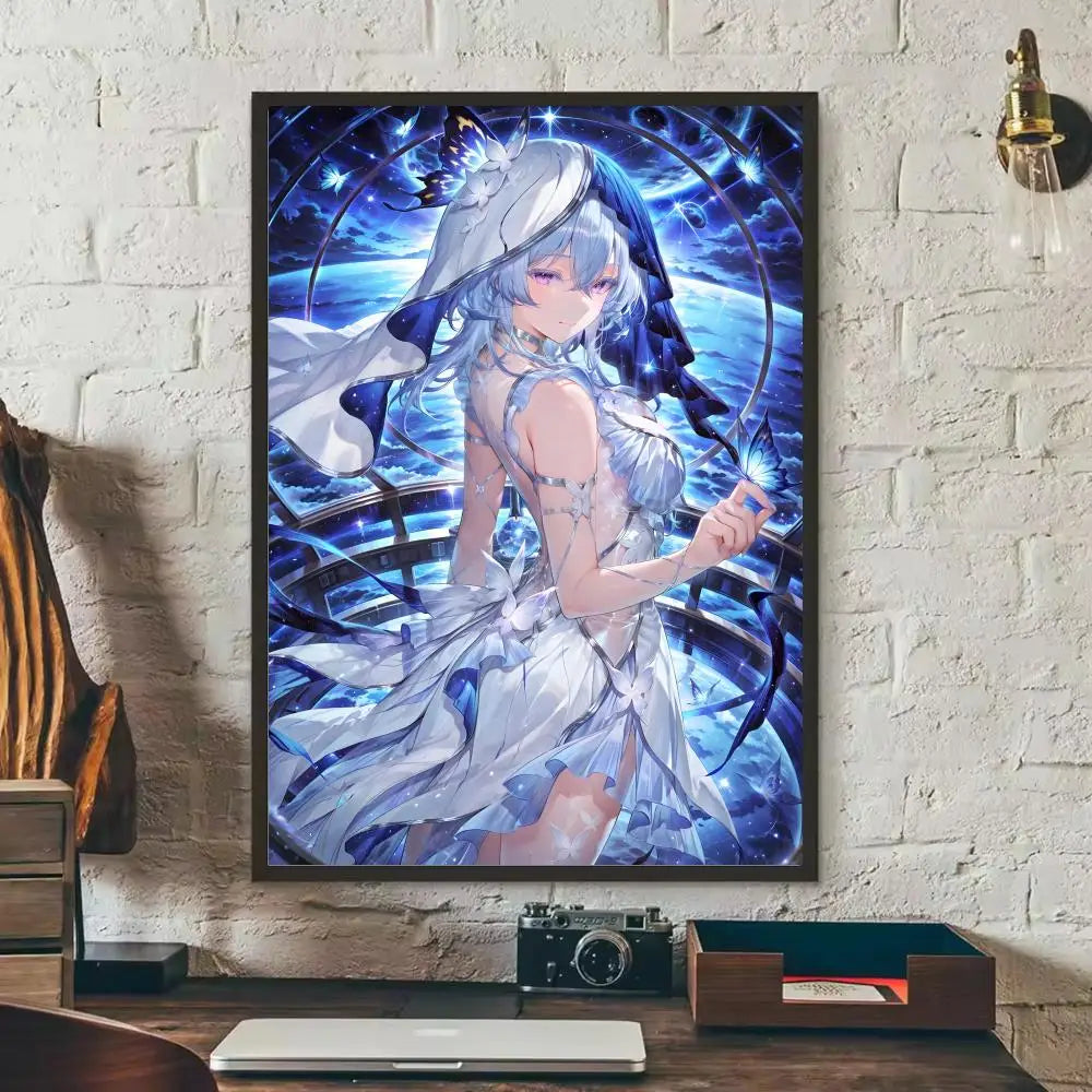 Wuthering Waves Shorekeeper HD Wall Poster Sticker | Game Art Decal Wall Poster Decal Axl