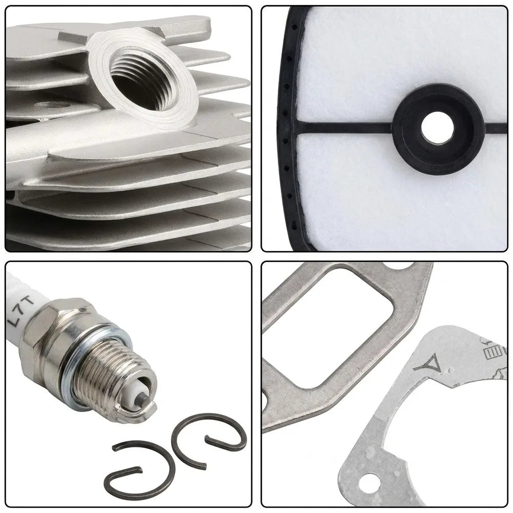 Cylinder Valve Kit for STIHL PE225 SHC225 PAS225 GT225 | 8-Piece Trimmer Replacement Kit Axl