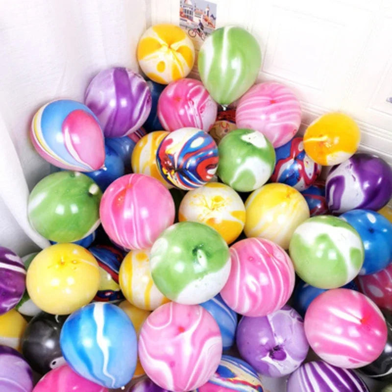 10-Pack 10" Colorful Cloud Latex Balloons – Party Decoration Party Balloons Axl