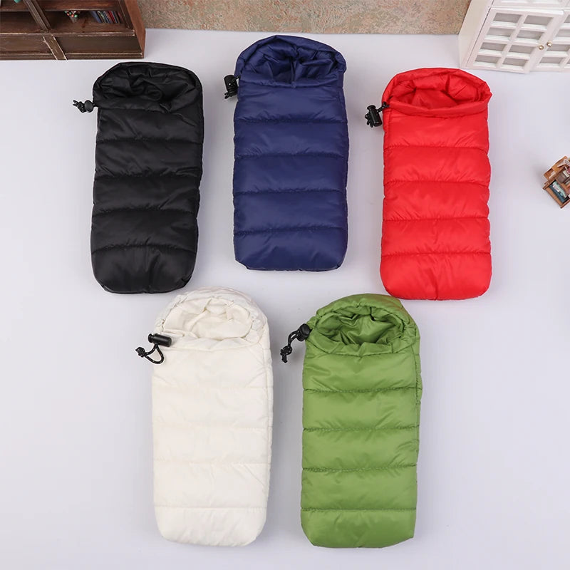 Miniature Dollhouse Sleeping Bag – Camping Scene Accessory Dollhouse Accessory Axl