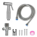 Handheld Bidet Sprayer Set – Stainless Steel Toilet Hand Shower Bidet Sprayer Set Axl grey