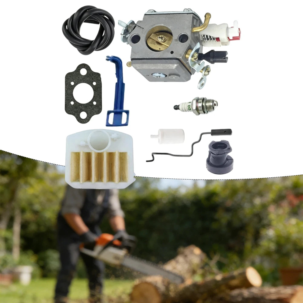 Carburetor for Husqvarna 340 345 346XP Chainsaw – Full Set Chainsaw Carburetor Axl