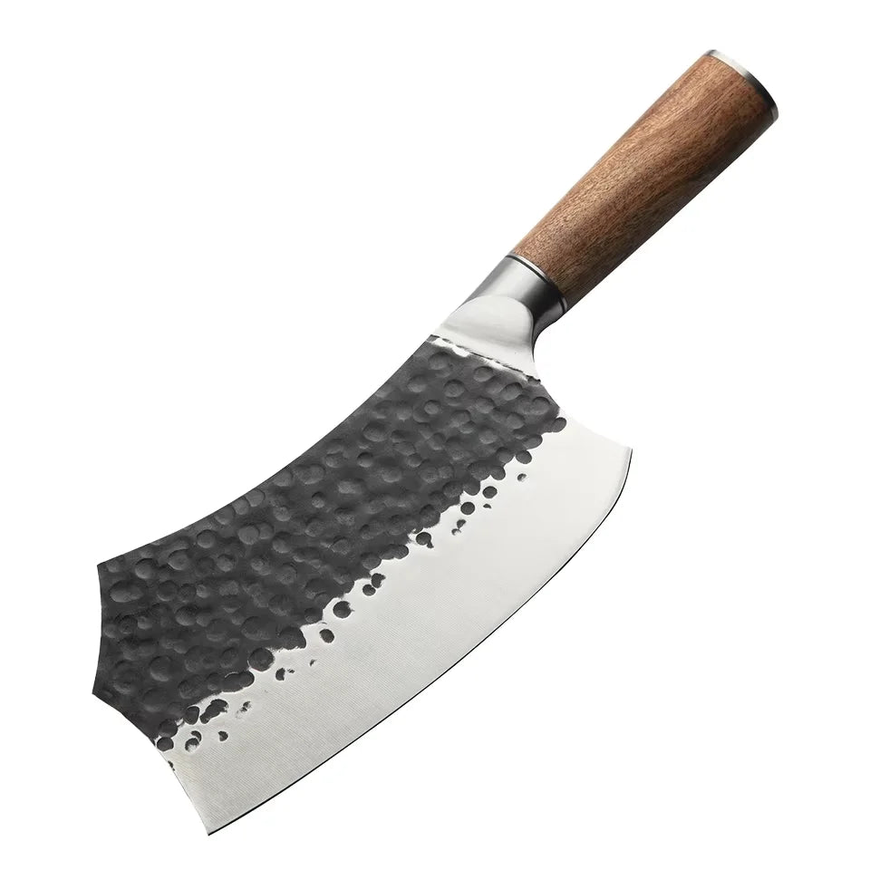 Chinese Forged Chef Knife 5Cr15MoV Steel Cleaver & Boning Knife Chef Cleaver Knife Axl 7.5 INCHES CLEAVER