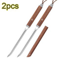 Carbon Steel Kitchen Knife Set – Chef, Boning & BBQ Blade Kitchen Knife Set Axl 2pcs A