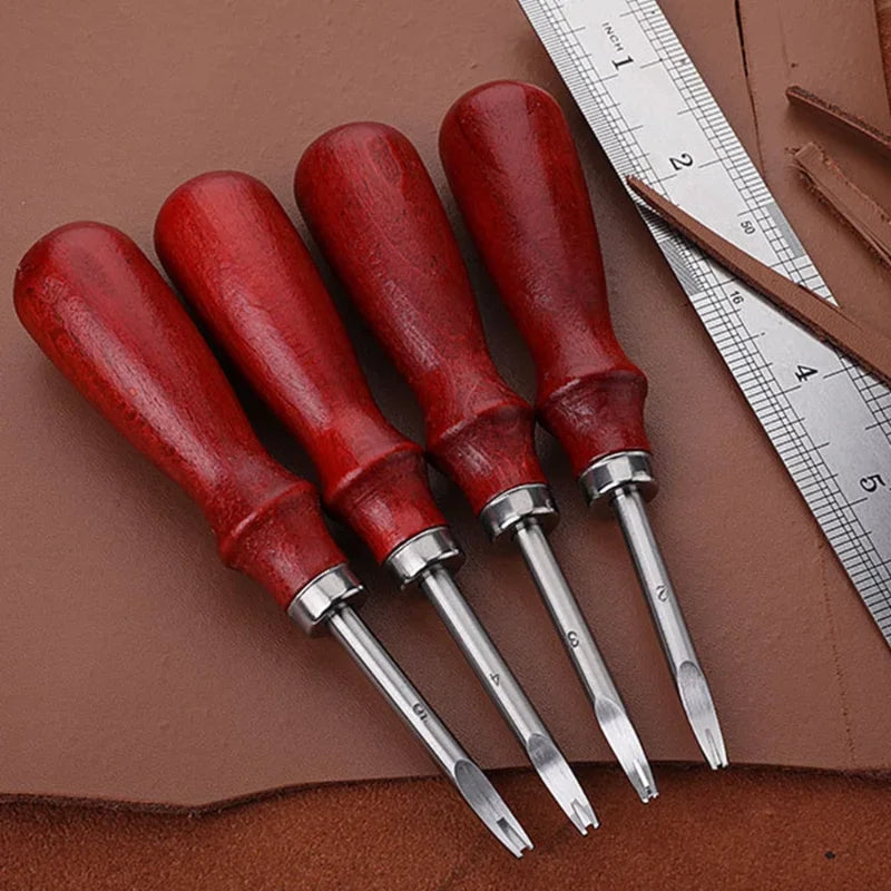 Leather Edge Beveler Skiving Knife – DIY Craft Hand Tool Leather Craft Tool Axl