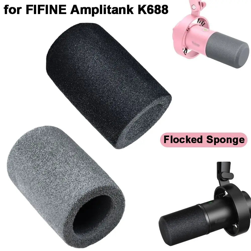 Foam Windscreen Pop Filter for FIFINE Amplitank K688 Mic Microphone Windscreen Axl