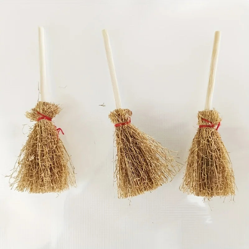 Dollhouse Halloween Miniatures Set – 20/59pcs Wood Scene Models Dollhouse Miniature Set Axl