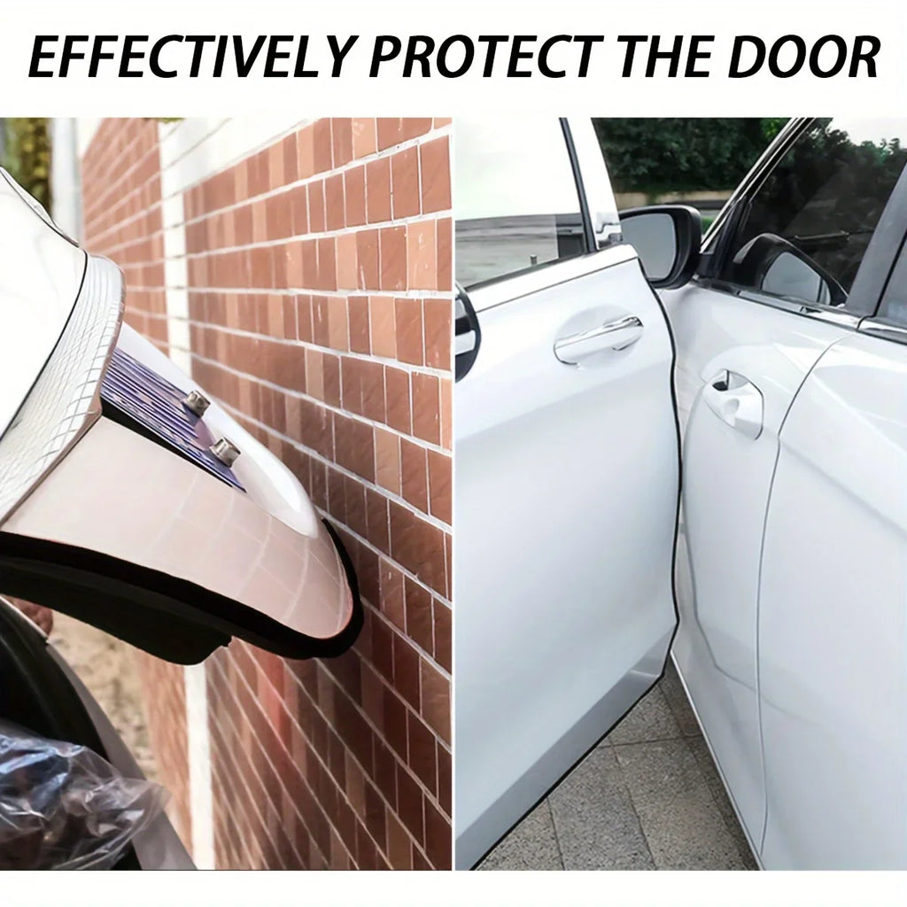 5M Black Car Door Edge Guard Strip – PVC Protector Trim Car Door Protector Axl