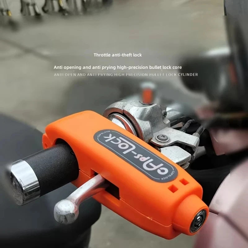 Mini Anti-Theft Handlebar Lock – Bike, Scooter & Motorcycle Handlebar Security Lock Axl