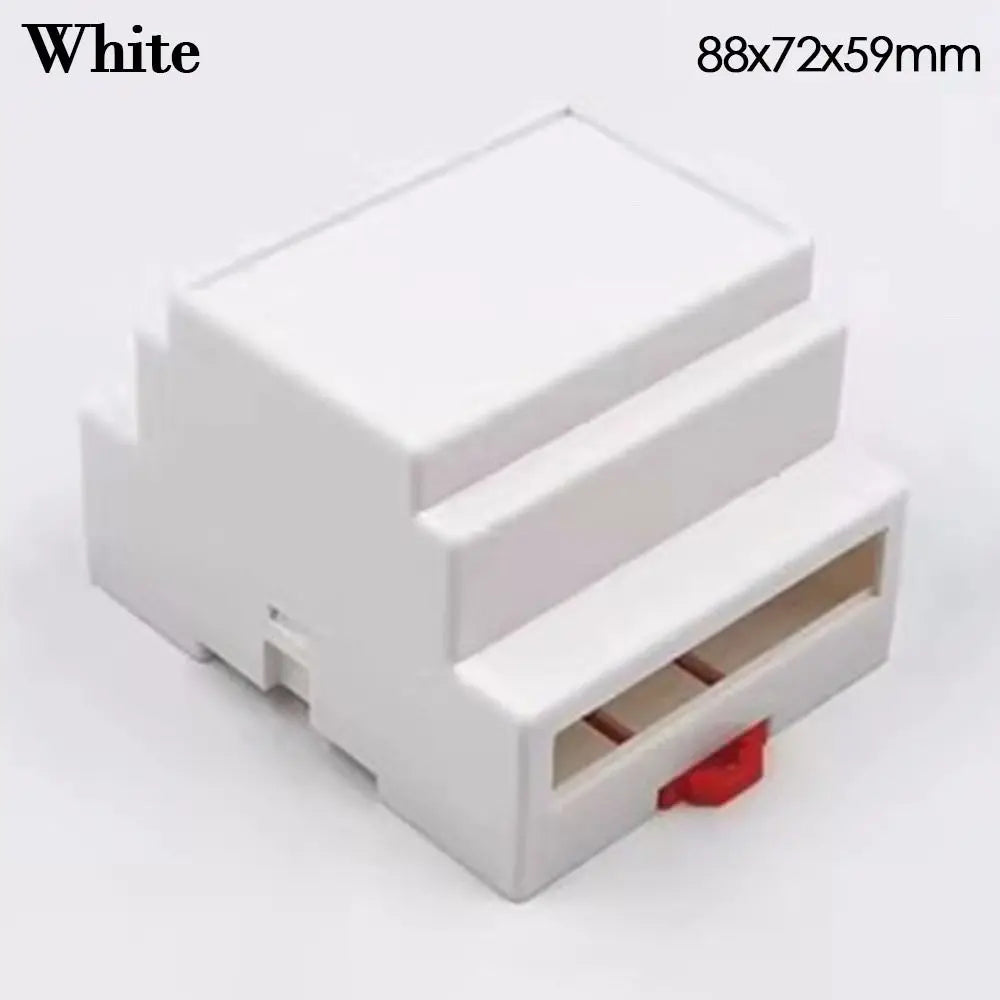 ABS Waterproof Electronic Project Box – DIY Enclosure 88mm Electronic Enclosure Box Axl White-88x72x59mm