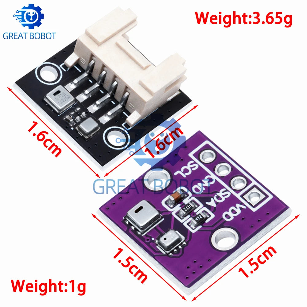 AHT20+BMP280 Temperature Humidity Pressure Sensor for Arduino Environmental Sensor Module Axl