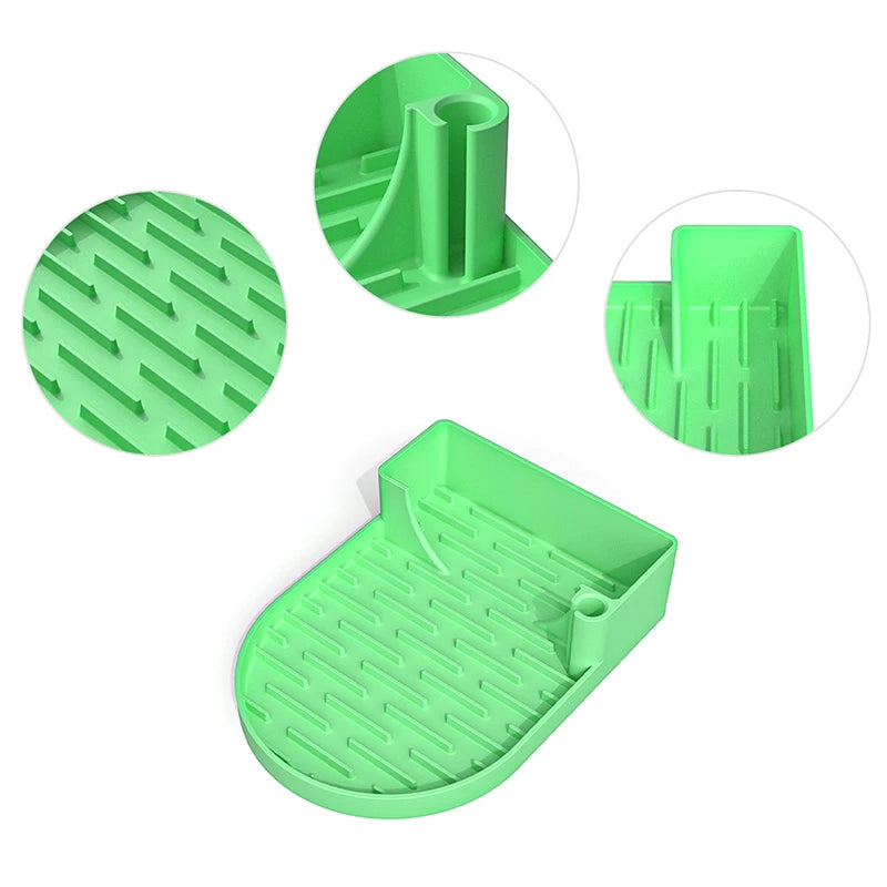 Silicone Cup Drying Rack with Drip Tray | Mug & Bottle Holder Cup Drying Rack Axl