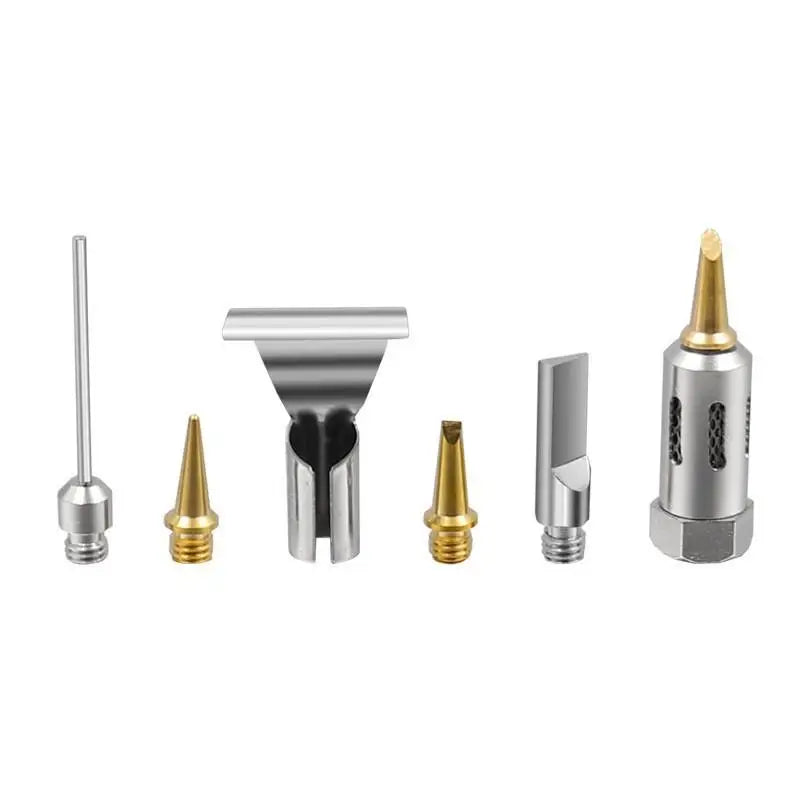 7-Piece Butane Gas Soldering Iron Tips – HS-1115K Compatible Soldering Iron Tips Axl