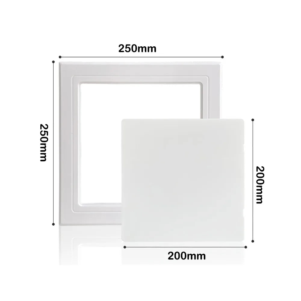 Self-Adhesive ABS Access Panel Hatch Cover – Wall & Ceiling Access Panel Hatch Axl 200mmX200mm
