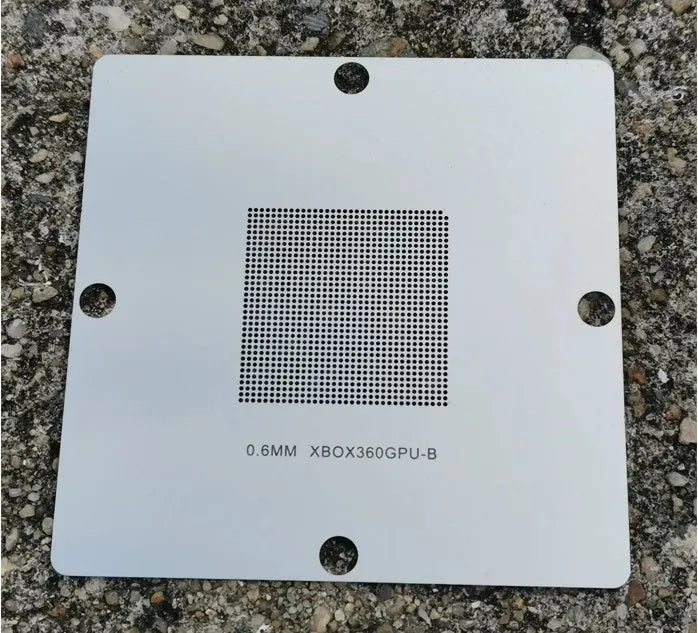9-Pc Xbox 360 BGA Reballing Stencils 90×90mm CPU GPU CSP Kit BGA Reballing Stencils Axl XBOX360GPU-B China Mainland