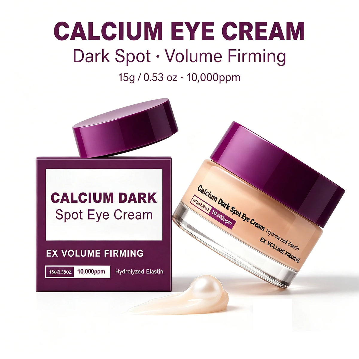 Calcium Eye Cream – Brightening, Firming & Hydrating | 15g Eye Cream Axl
