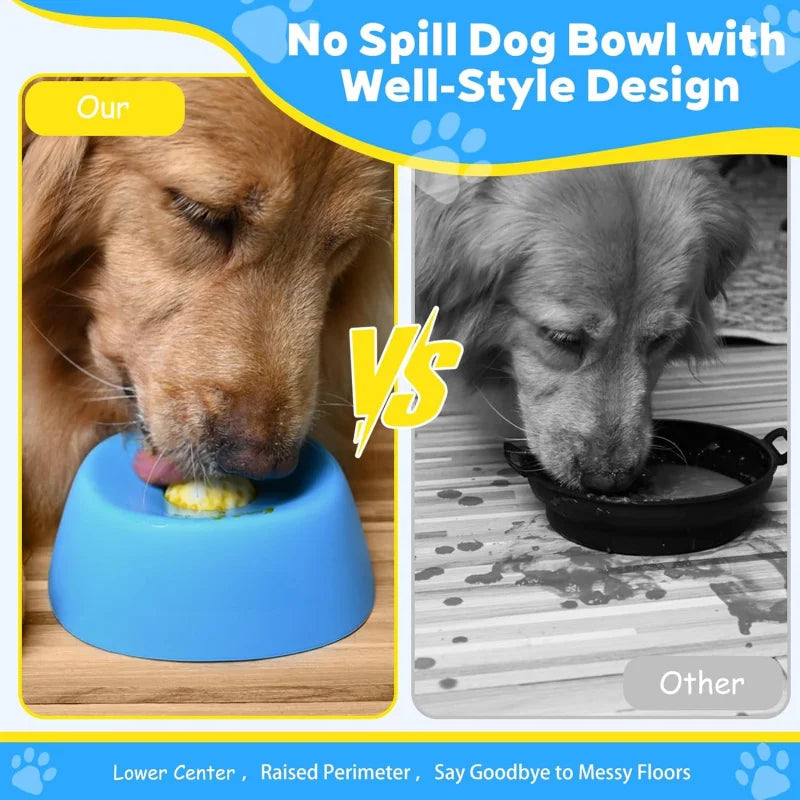Slow Feeder Dog Bowl – Non-Slip Lick Toy for Liquid Treats Slow Feeder Dog Bowl Axl