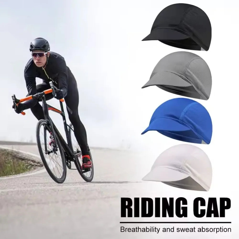 Quick-Dry Cycling Cap – Breathable Polyester Helmet Liner Cycling Cap Axl