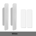 No-Drill Self-Adhesive Cabinet & Sliding Door Handles – 2 Pack Adhesive Door Handles Axl White