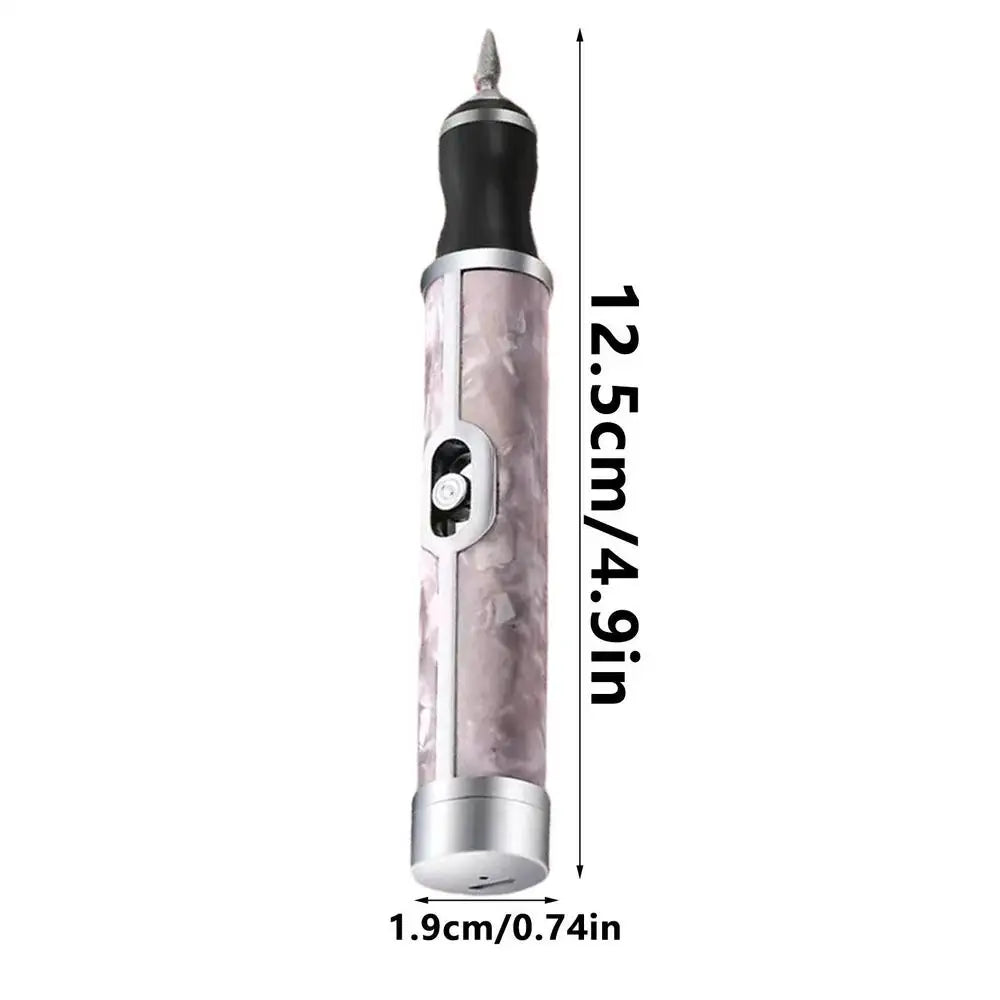 Cordless Electric Nail Grinder Kit – 4-Speed Drill for Thick Nails Electric Nail Grinder Axl Pink