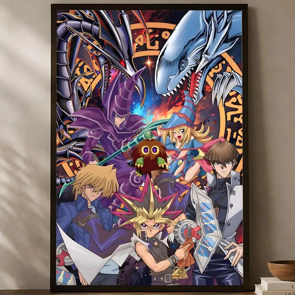 Yu-Gi-Oh Self-Stick HD PVC Wall Poster – Waterproof Home Decor Wall Art Poster Axl