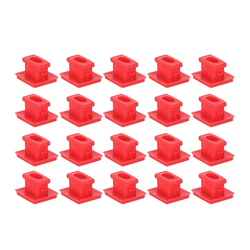 BMW E46/E65/E66/E83N Dashboard Panel Trim Clips – Red 20pcs Auto Trim Clips Axl