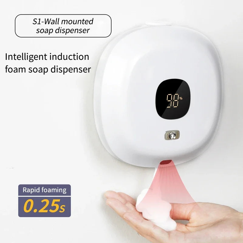 BALASHOV Automatic Foam Soap Dispenser USB Rechargeable Foam Soap Dispenser Axl