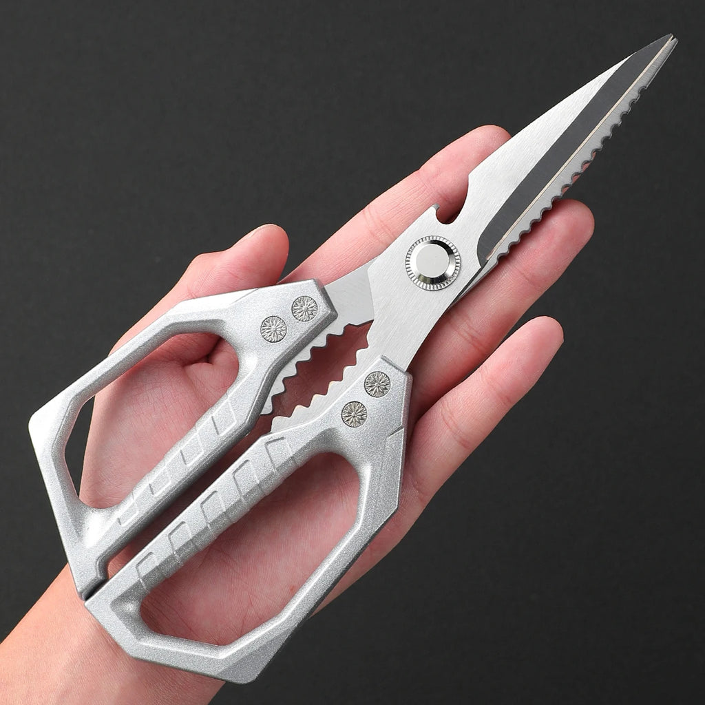 Stainless Steel Kitchen Shears – Heavy-Duty Meat & Poultry Scissors Kitchen Shears Axl