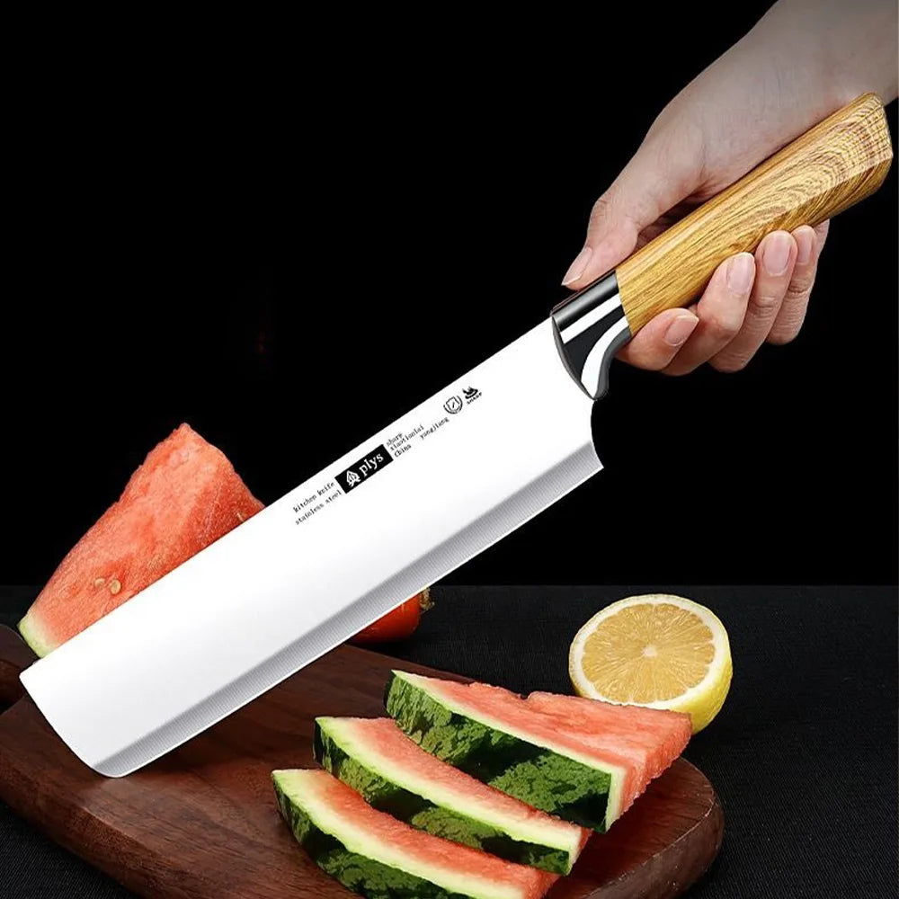 PLYS Stainless Steel Watermelon Knife & Fruit Slicing Tool Fruit Slicing Knife Axl