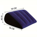 Inflatable PVC Cushion Pillow – Triangle, Cylinder & Wedge Inflatable Cushion Pillow Axl Triangle Blue