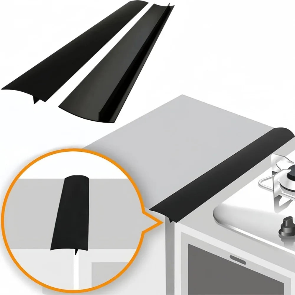 Silicone Stove Counter Gap Sealing Strip 63cm | T-Shape Cover Kitchen Gap Sealing Strip Axl