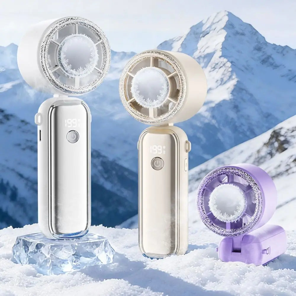 USB Rechargeable Mini Handheld Fan – 199 Speeds, Ultra-Quiet Handheld Fan Axl