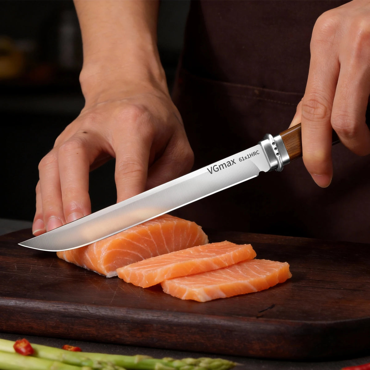 PLYS Stainless Steel Steak & Fruit Knife with Protective Sheath Kitchen Knife Axl