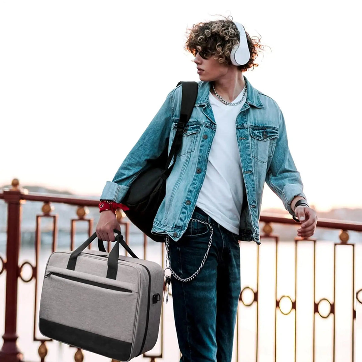 DJ Audio Mixer Carrying Bag – 10mm Padded Protective Case DJ Mixer Bag Axl